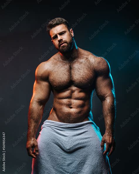 HANDSOME & MASCULINE HAIRY MUSCLE HUNK ! ~。